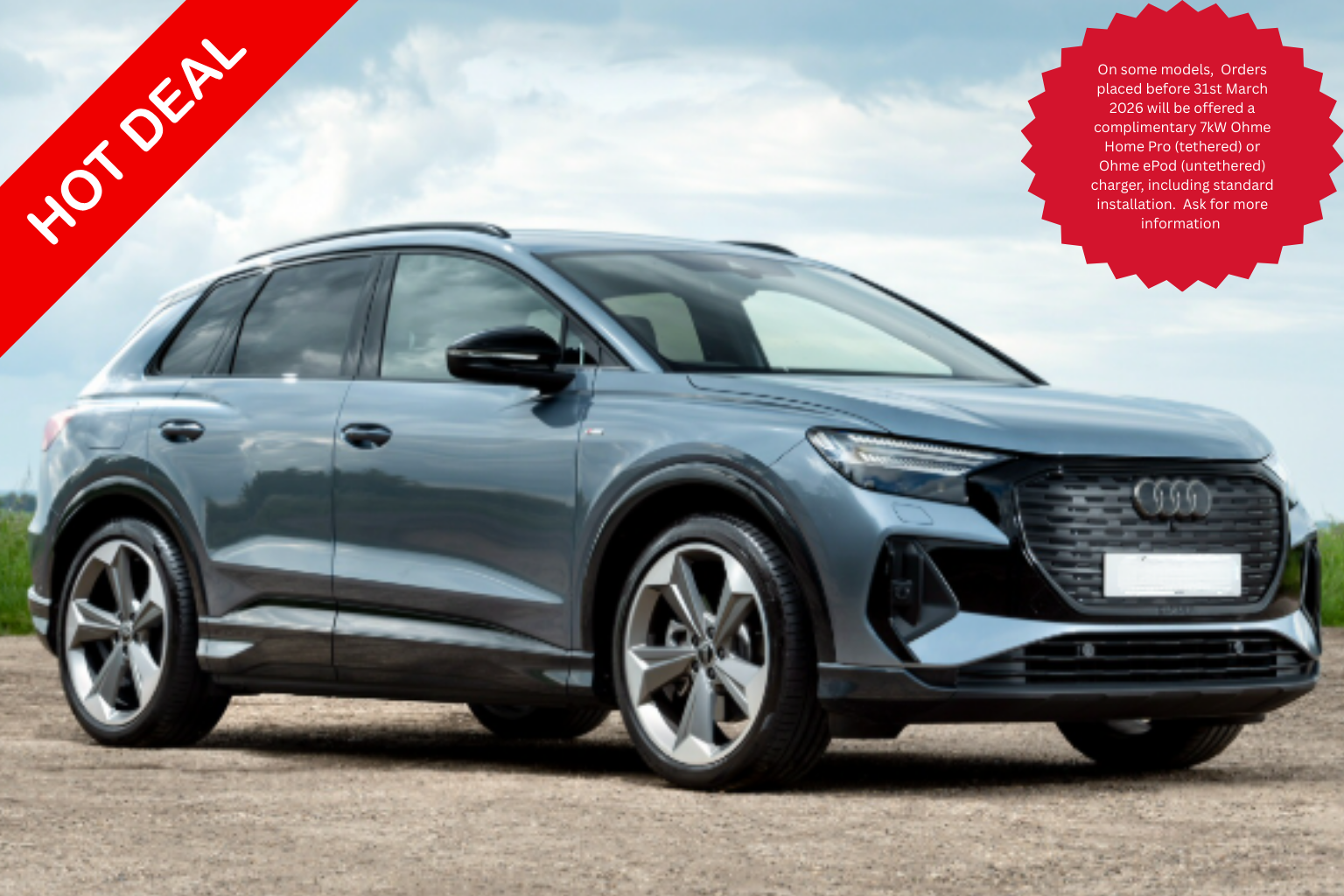 AUDI Q4 E-TRON ESTATE 220kW 50 Quattro 82kWh S Line 5dr Auto C+S/Tech